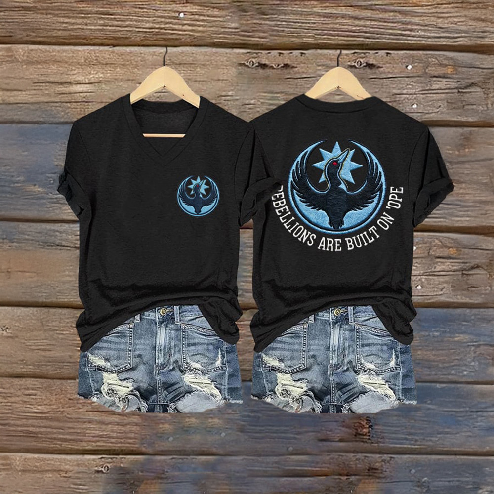 FDT Rebellions Are Built On Ope V-Neck Shirt Alex January 13 Shirt Alex Pretti Gifts