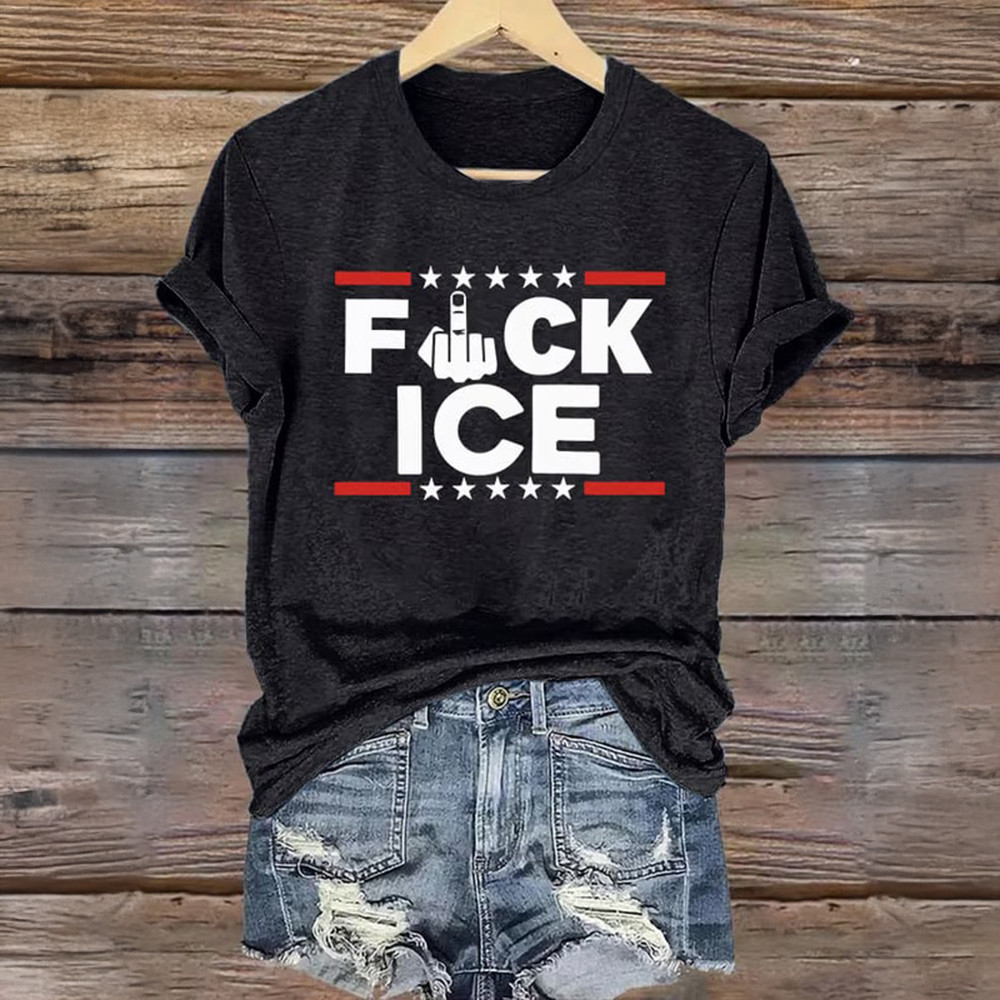 FDT Retro Fuck ICE T-Shirt Alex January 13 Shirt Alex Pretti Supporter Gift