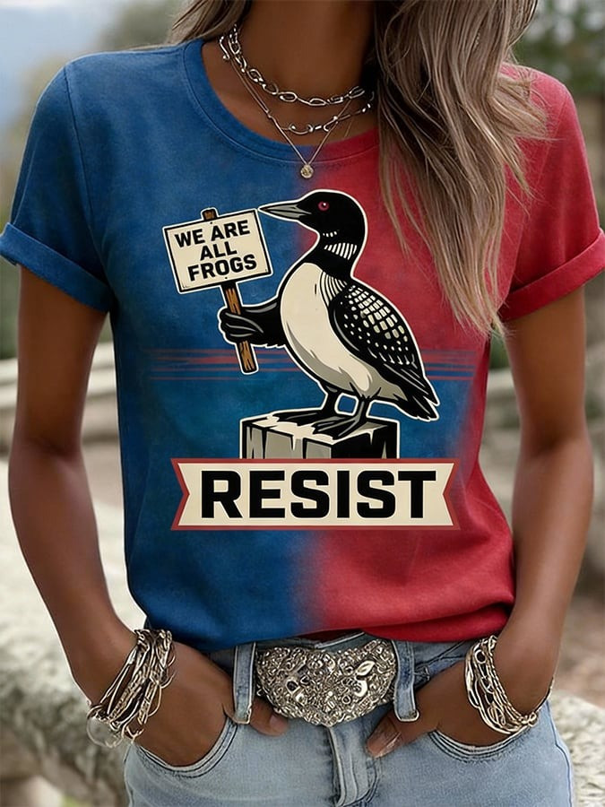 FDT T-Shirt Women Political Protest Shirt Trending Merch Best Gift For Activists
