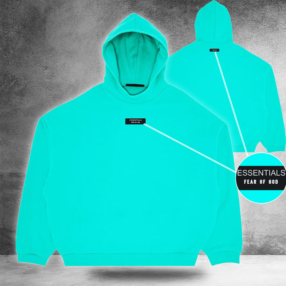 Fear Of God Essentials Mint Hoodie Gifts For Him Her
