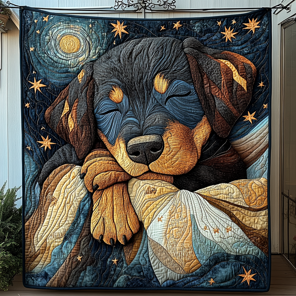 Fearless Defender Quilted Blanket Gifts For New Dog Owners
