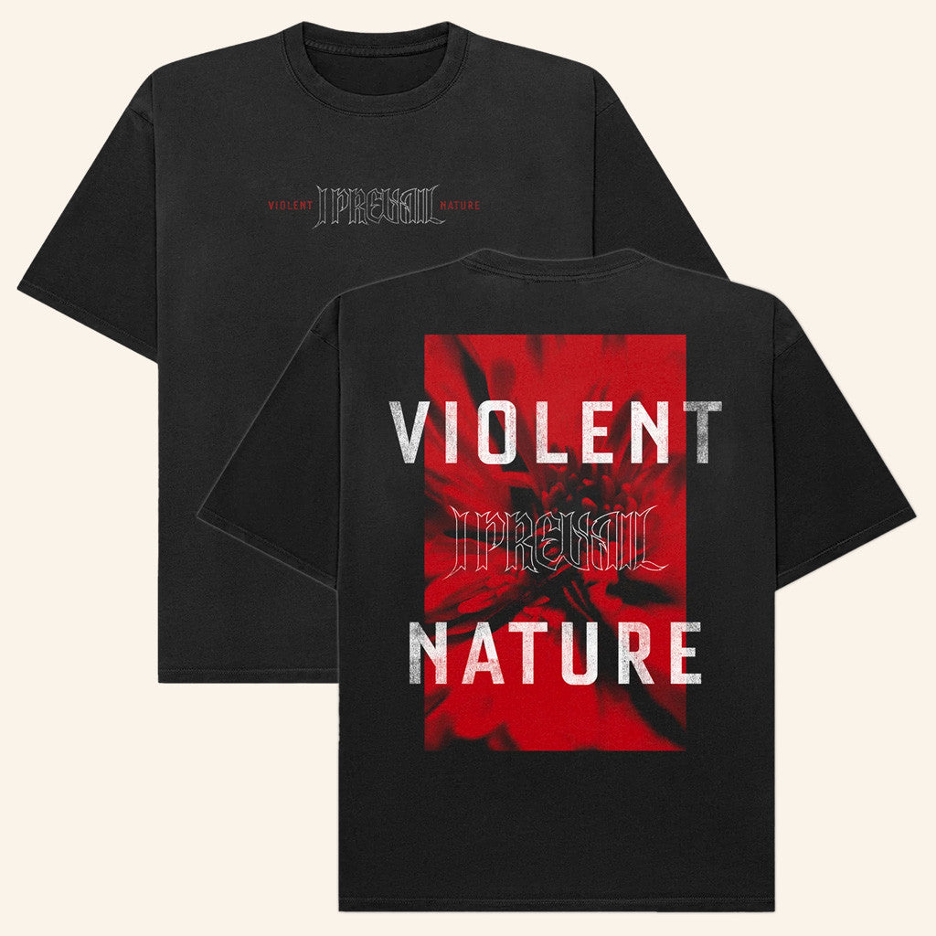 Fearless Records Merch I Prevail Violent Nature Barbed Flower T-Shirt Gifts For Husband Fearless Records Merch I Prevail Violent Nature Barbed Flower T-Shirt Gifts For Husband