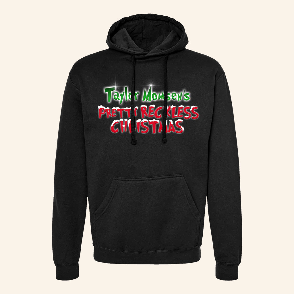 Fearless Records Merch Taylor Momsen Pretty Reckless Christmas Logo Hoodie Xmas Gifts For Her