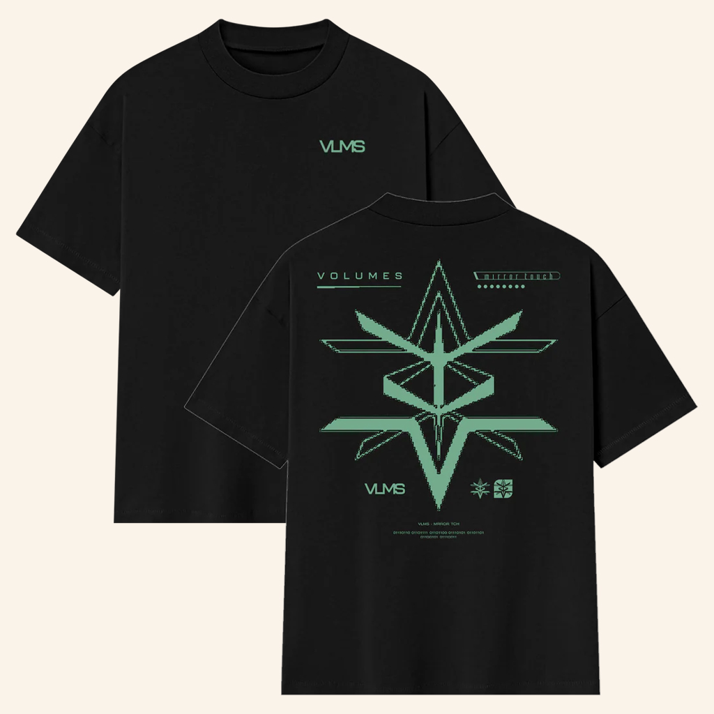 Fearless Records Merch Volumes Mirror Touch T-Shirt Xmas Presents For Him