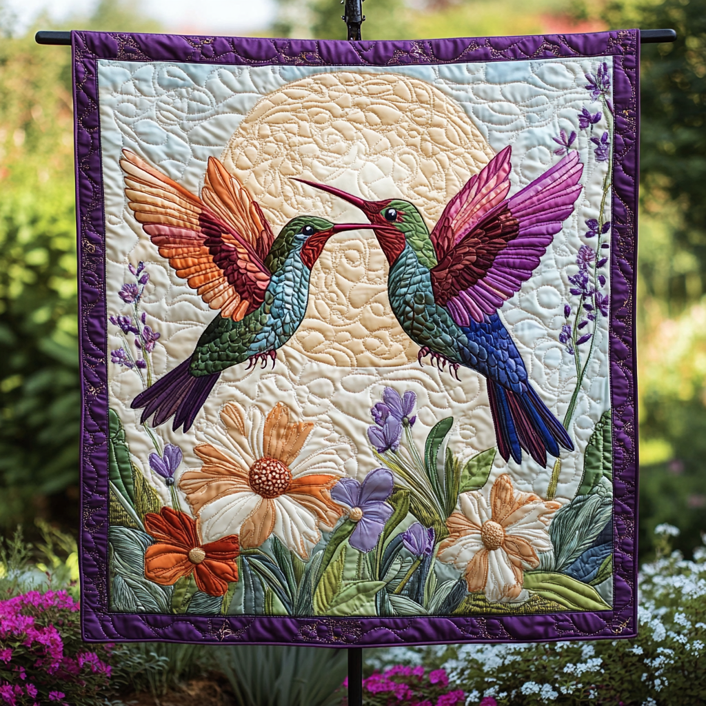 Feathered Whispers Quilted Blanket Gift Ideas For Bird Lovers