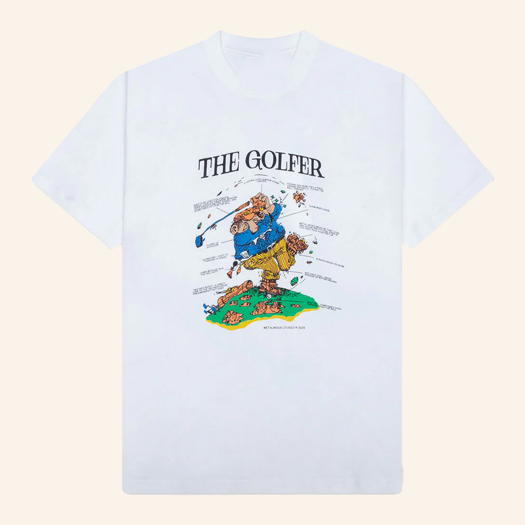 Feature Merch Excuses White T-Shirt The Golfer Shirt Gifts For Husband