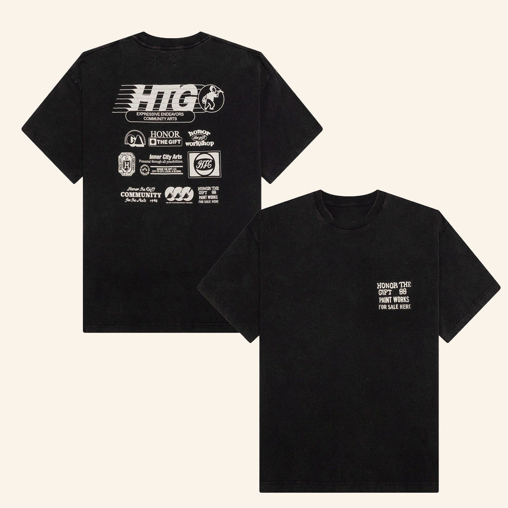 Feature Merch Honor The Gift Paint Works Black T-Shirt Best Gifts For Him Feature Merch Honor The Gift Paint Works Black T-Shirt Best Gifts For Him