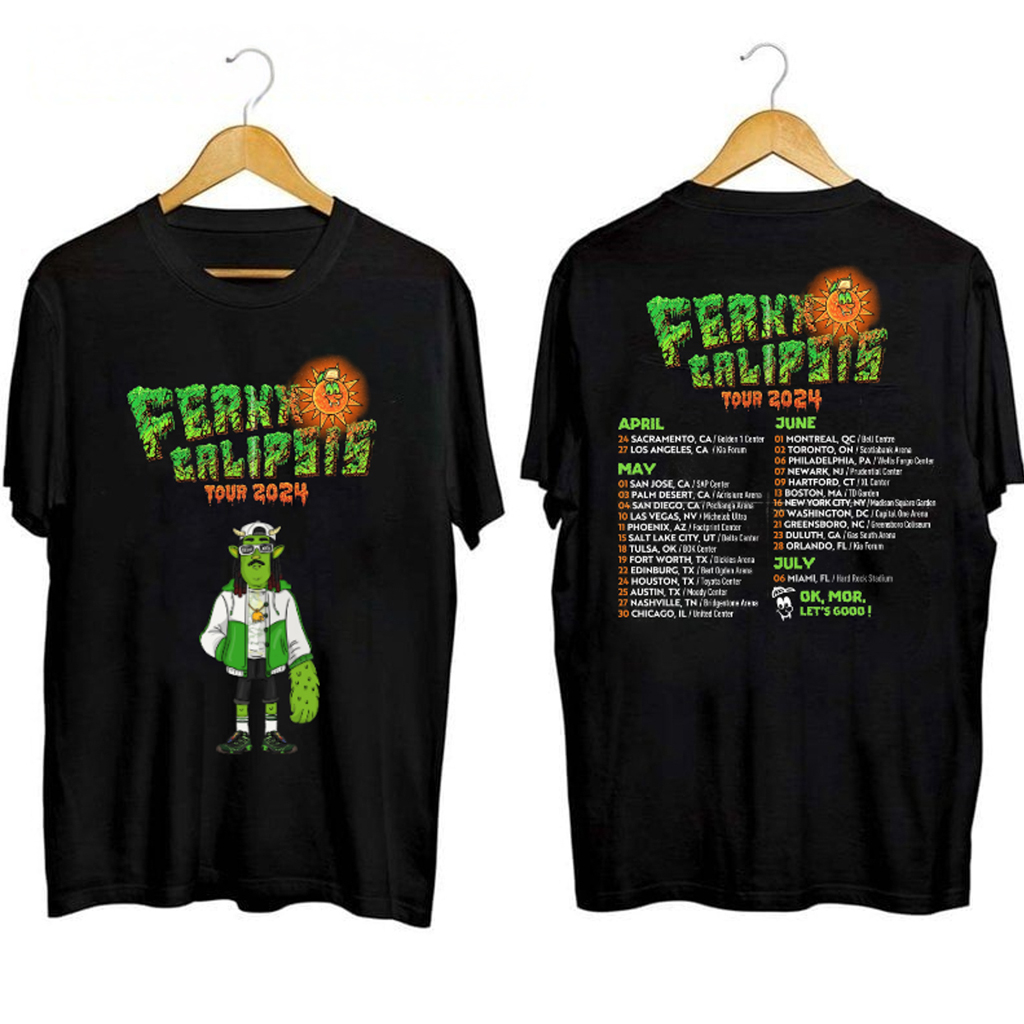 Feid Ferxxo Calipsis Tour Shirt Feid Ferxxo Merch Gift For Hip Hop Lover