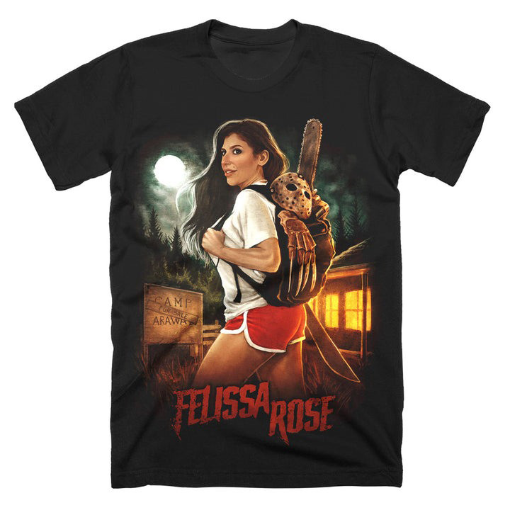 Felissa Rose Happy Camper T-Shirt Gift Ideas For Horror Movie Fans