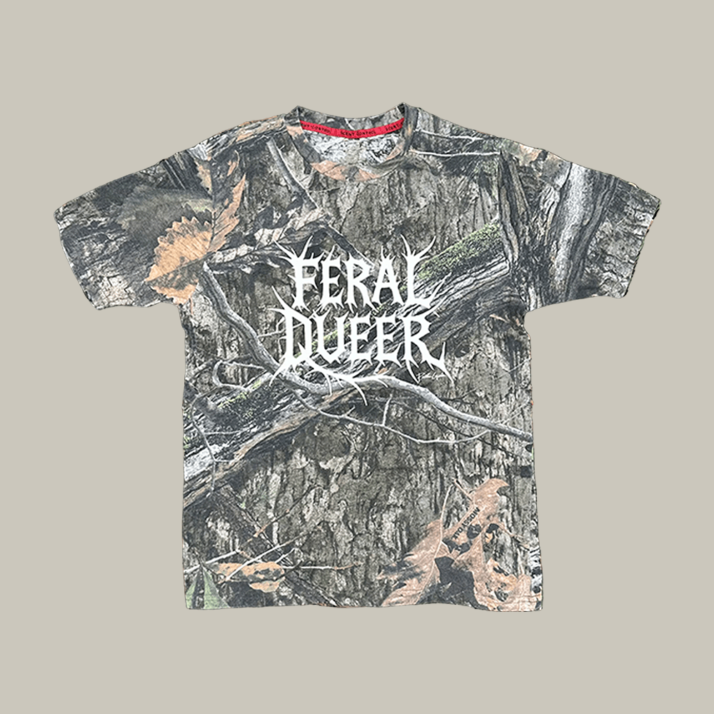 Feral Queer T-Shirt Queer Hiking Community Shirt Unique Present For Girlfriend