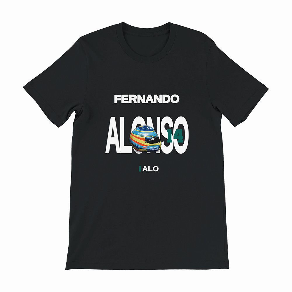Fernando Alonso ALO14 Formula 1 T-Shirt Miami Grand Prix 2026 Clothes Brother Gift Idea