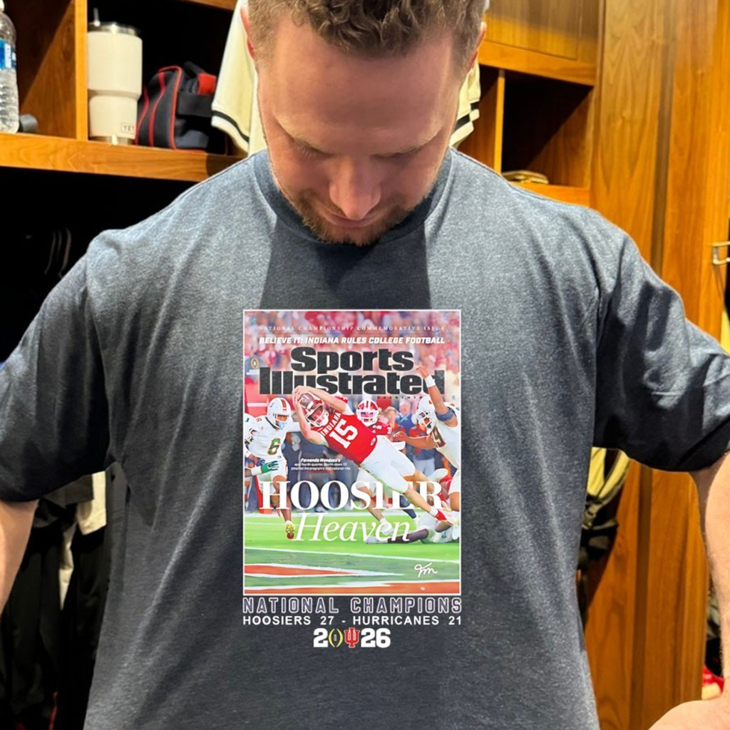 Fernando Mendoza Indiana Hoosiers Sports Illustrated T-Shirt Football Fan Gift Ideas Fernando Mendoza Indiana Hoosiers Sports Illustrated T-Shirt Football Fan Gift Ideas