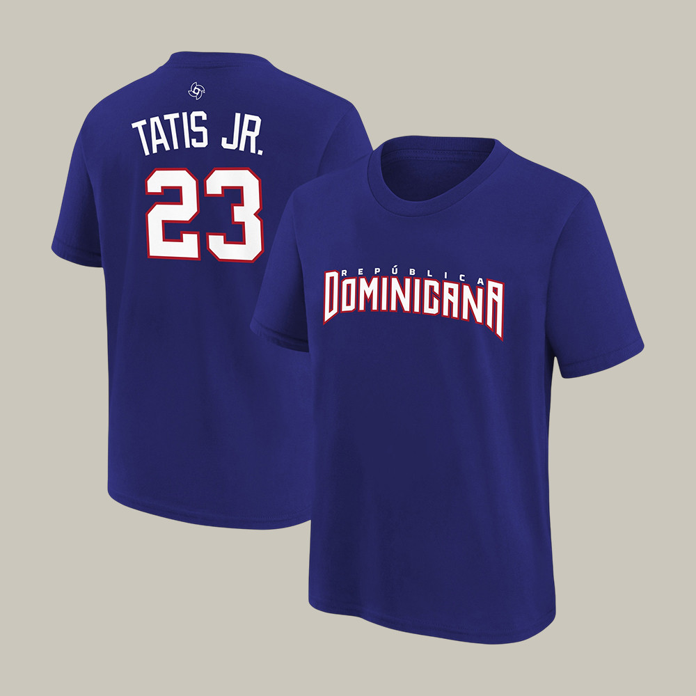 Fernando Tatis Jr. Dominican Republic 2026 World Baseball Classic T-Shirt Baseball Merch