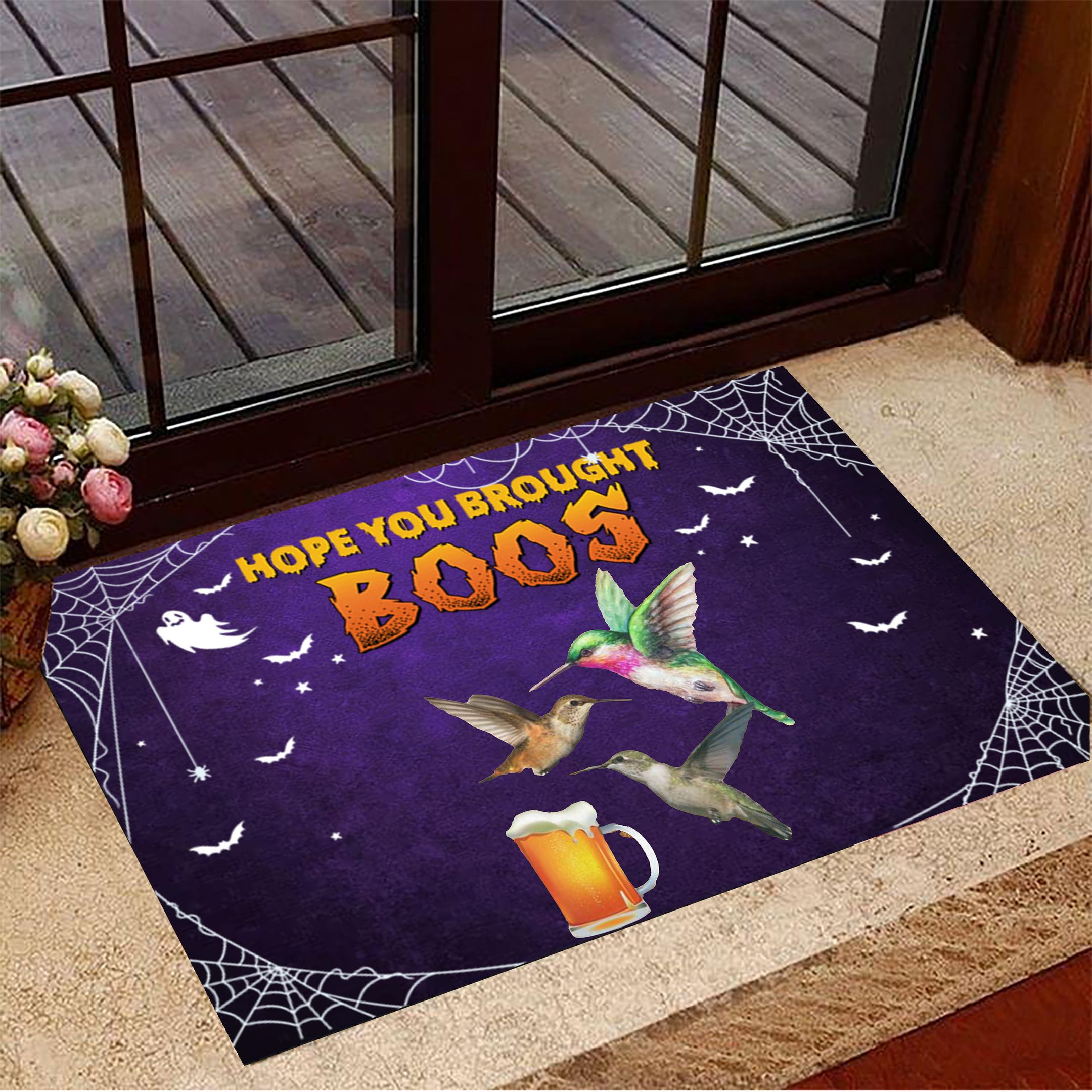 Ferret You Brought Boos Doormat Welcome Home Doormat Halloween Room Decor