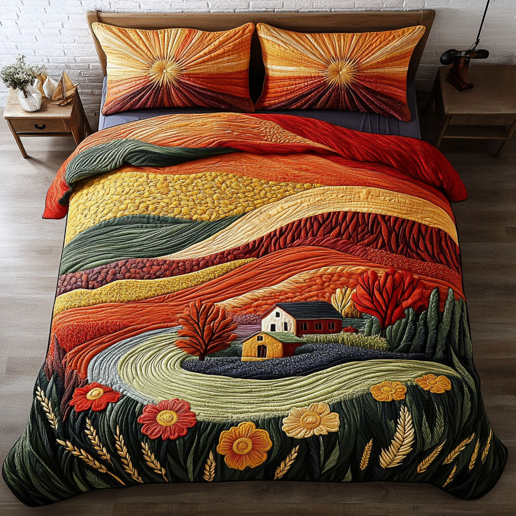 Fertile Plains Quilted Bedding Set Bedroom Decorations Christmas Present Ideas