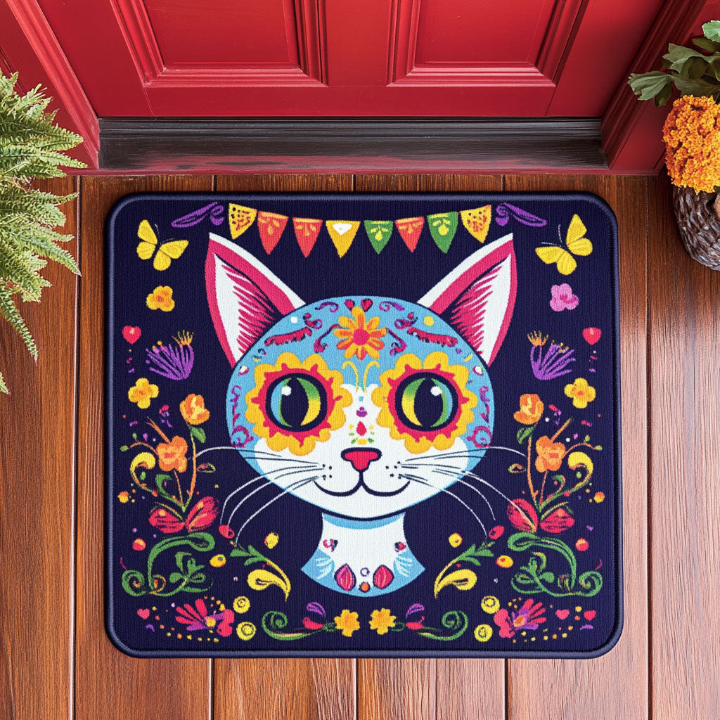 Festival Cat Doormat Best Decoration Gift For Friends and Family on Halloween Day