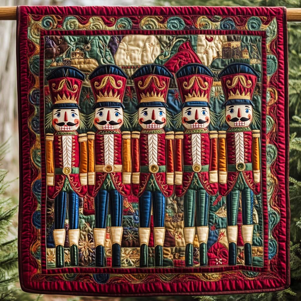 Festive Defender Quilted Blanket Christmas Gifts For Parents