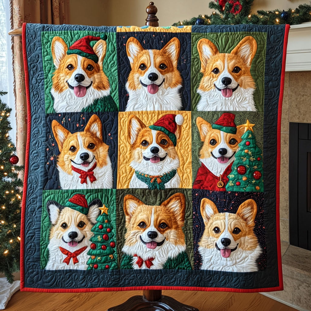 Festive Furry Friends Quilted Blanket Dog And Owner Gift Ideas