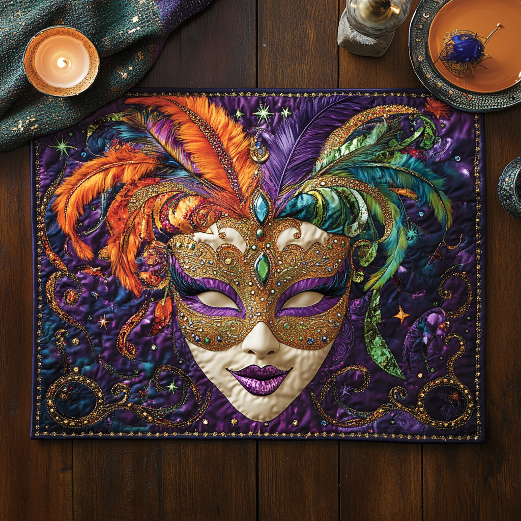 Festive Glow Quilted Place Mat Christmas Decor Christmas Presents For My Wife