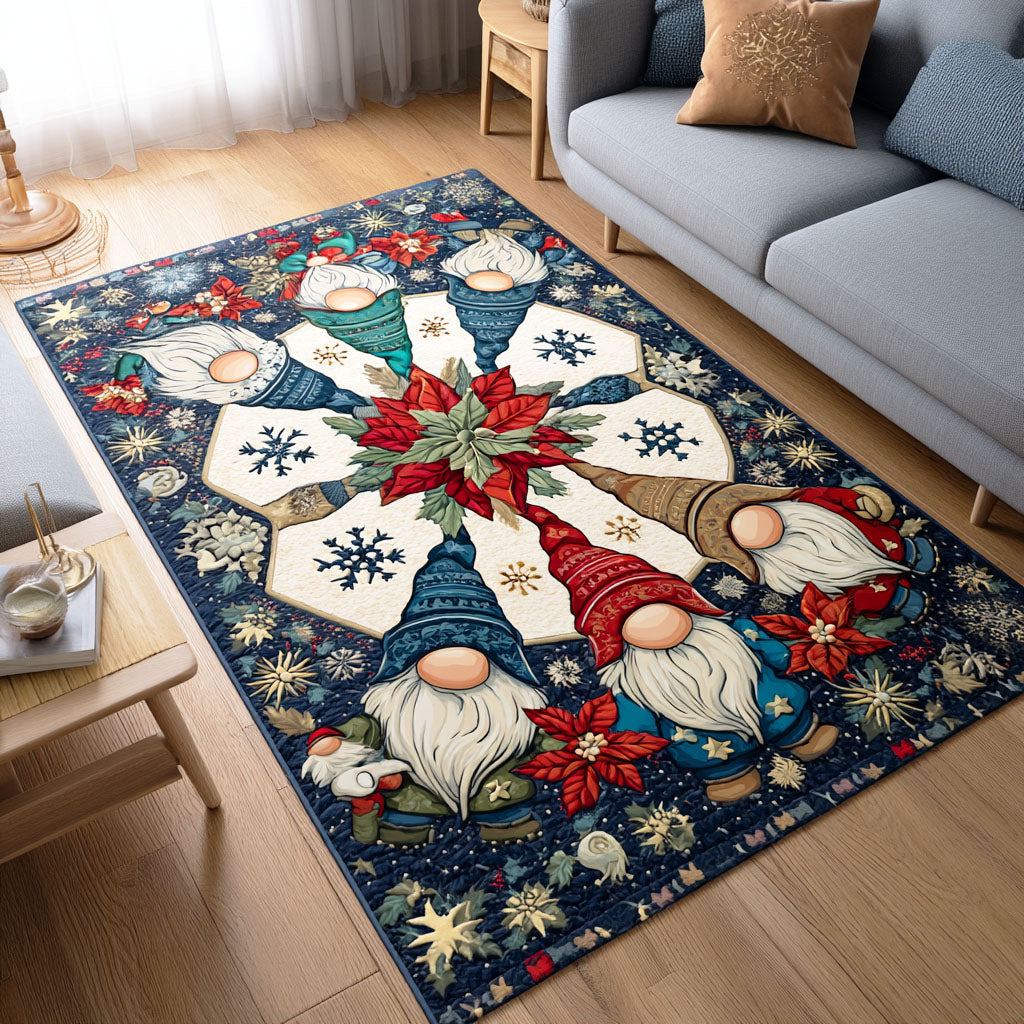 Festive Gnome Area Rug Dining Table Accessories Christmas Presents For Mom