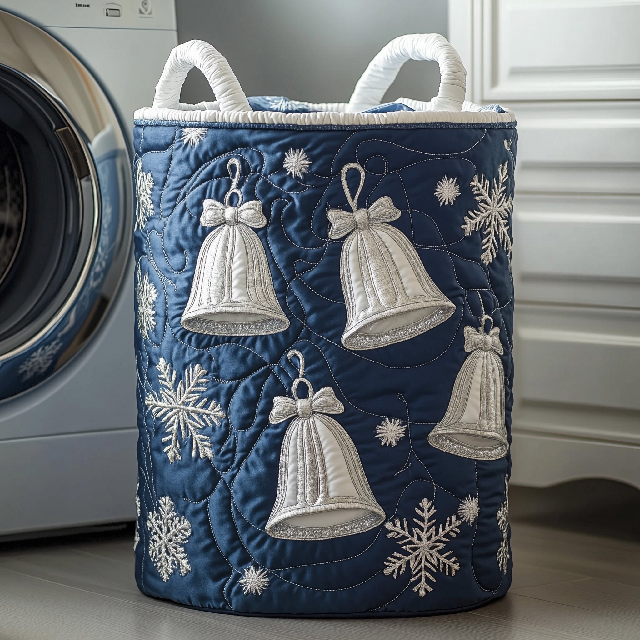 Festive Harmony Quilted Laundry Basket Gftotp12001 Merch For Him