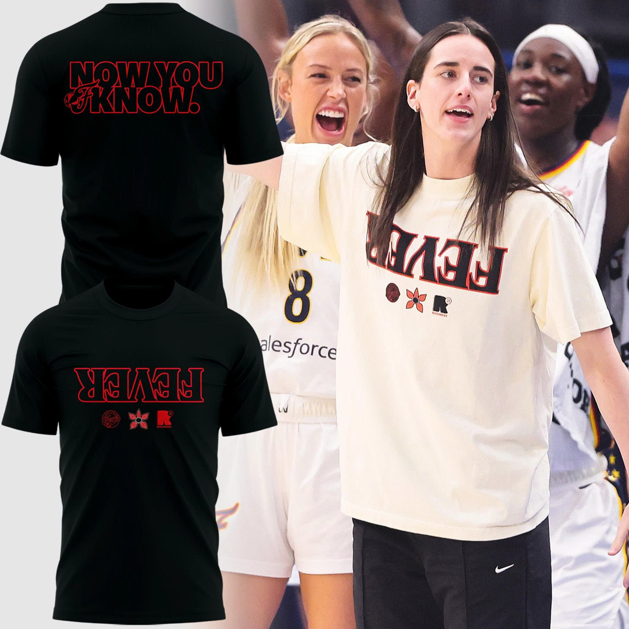 Fever Stranger Things Limited Edition Black Shirt Gift Ideas For Basketball Lovers