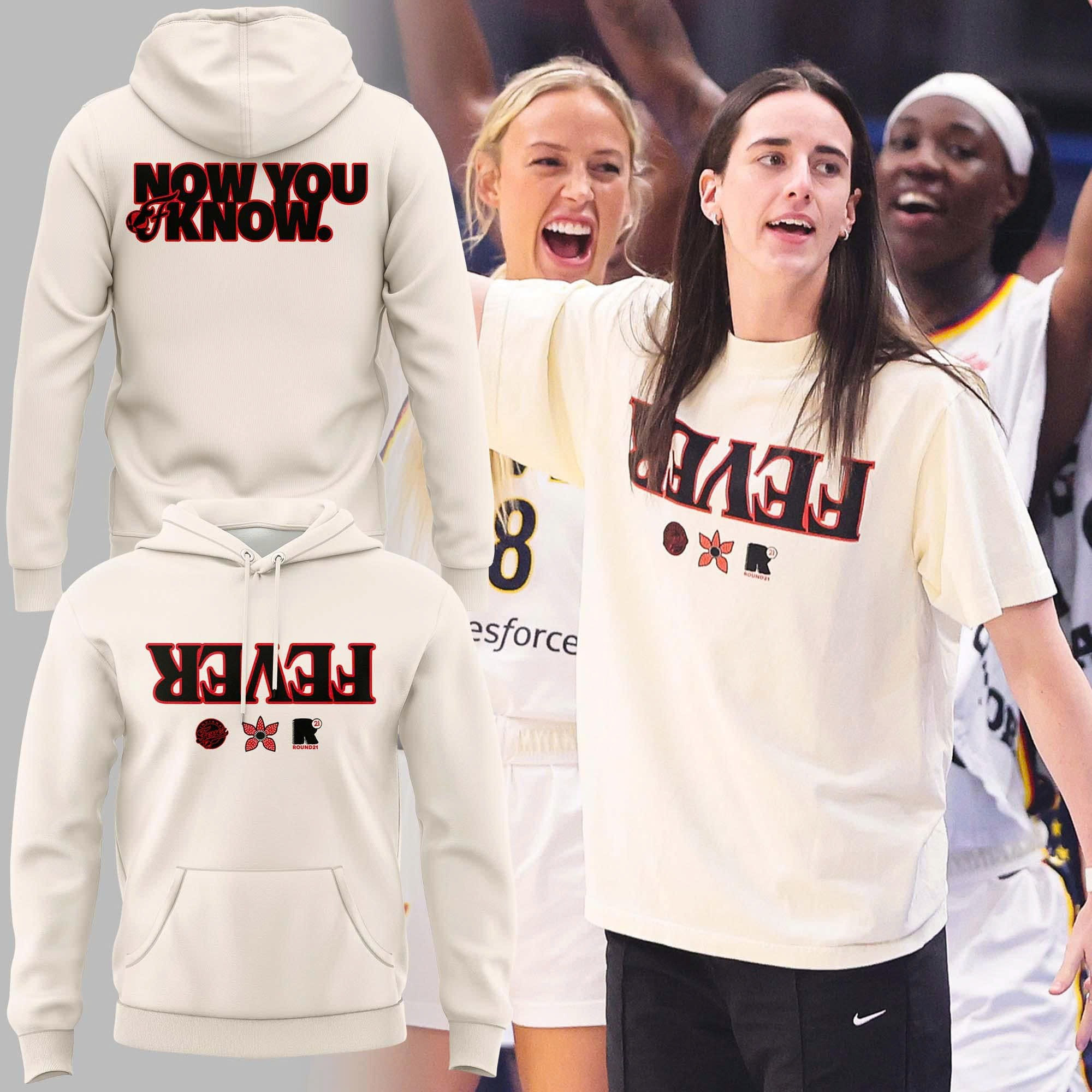 Fever Stranger Things Limited Edition Hoodie Basketball Fan Gift Ideas