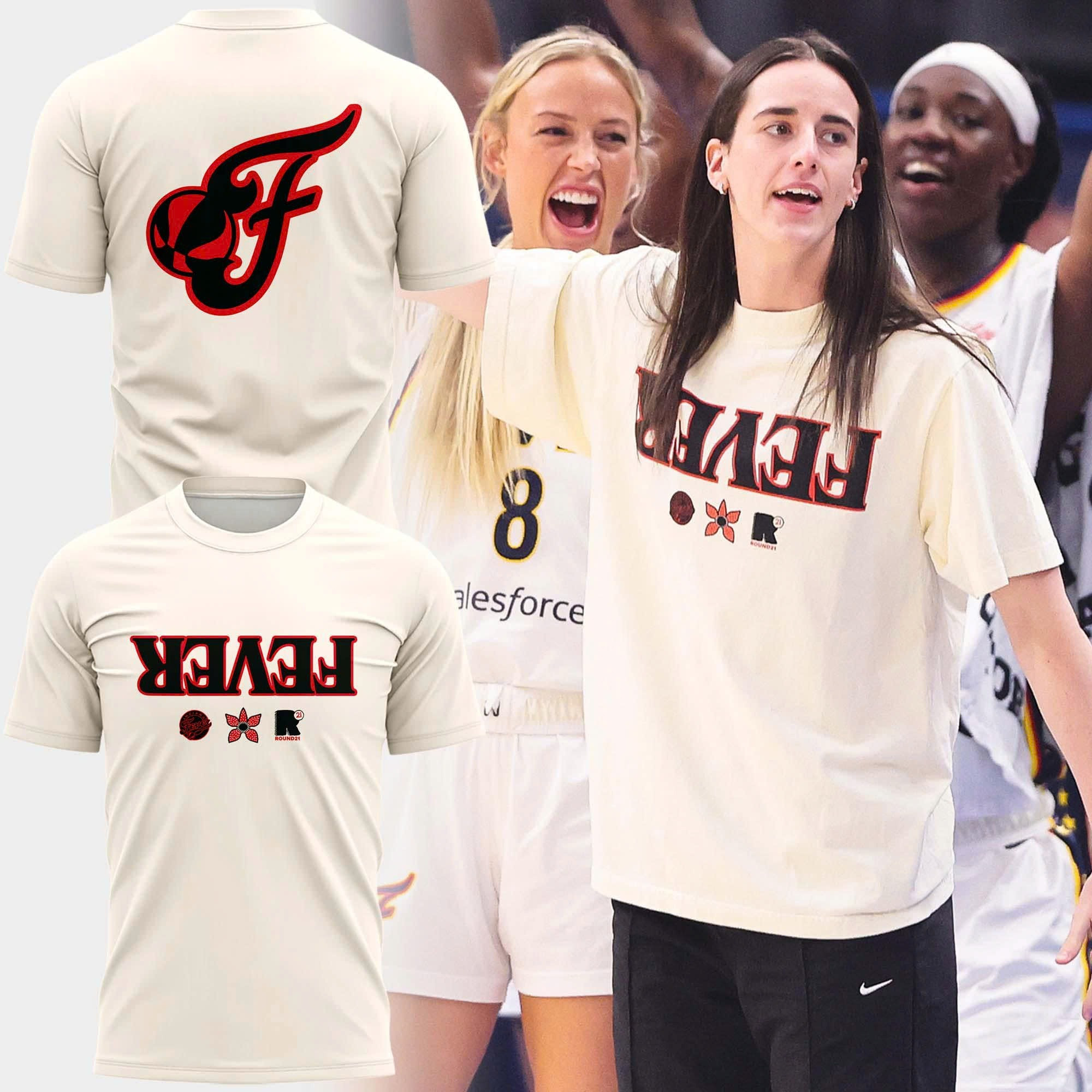 Fever Stranger Things Limited Edition Shirt Unique Gifts For Basketball Lovers