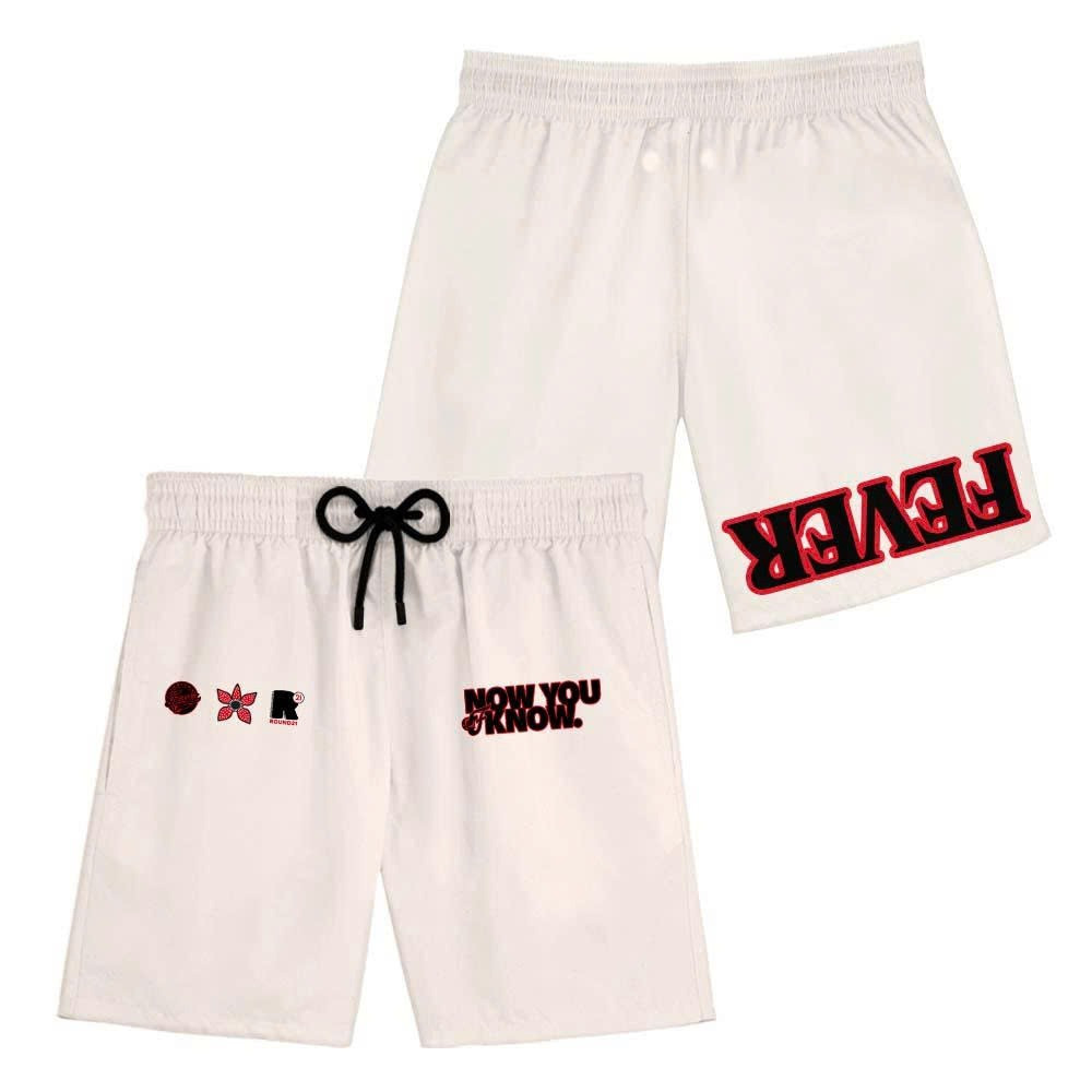Fever Stranger Things Limited Edition Shorts Gift Ideas For Basketball Lovers