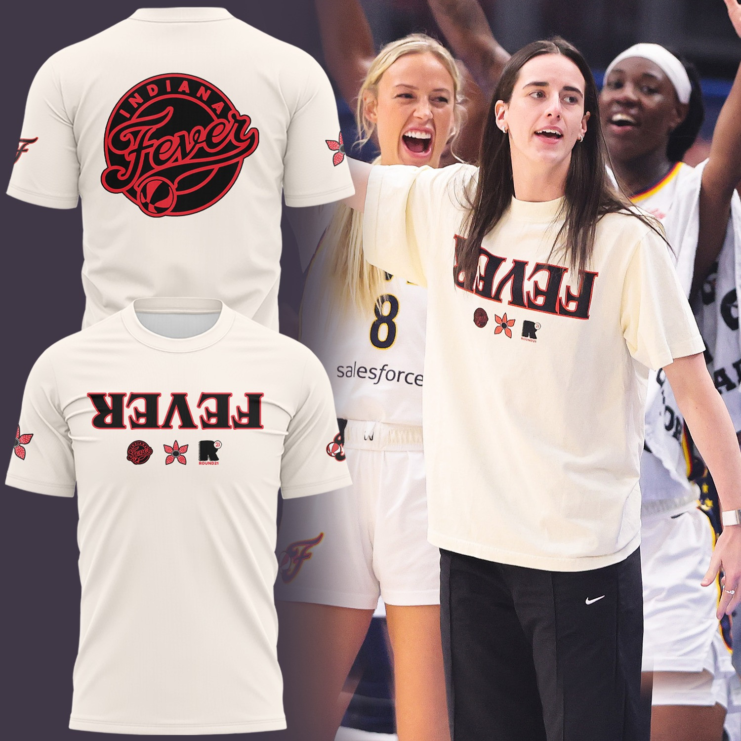 Fever Stranger Things Limited Edition T-Shirt Best Gifts For Basketball Lovers
