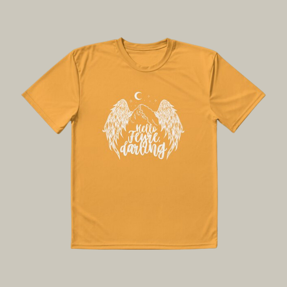 Feyre Darling ACOTAR Quote T-Shirt Romance Fantasy Merch Throne Of Glass Lover Gift