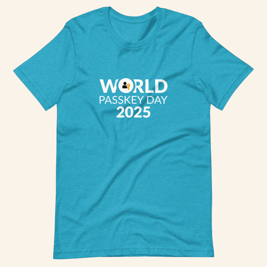 Fido Alliance Merch World Passkey Day 2025 T-Shirt Gifts For Friends