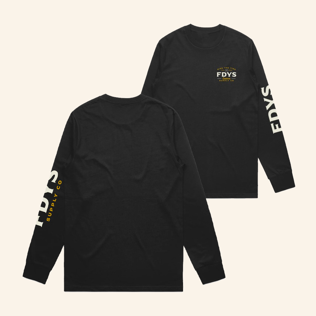 Field Day Merch FDYS Supply Black Long Sleeve T-Shirt Present For Friends Field Day Merch FDYS Supply Black Long Sleeve T-Shirt Present For Friends