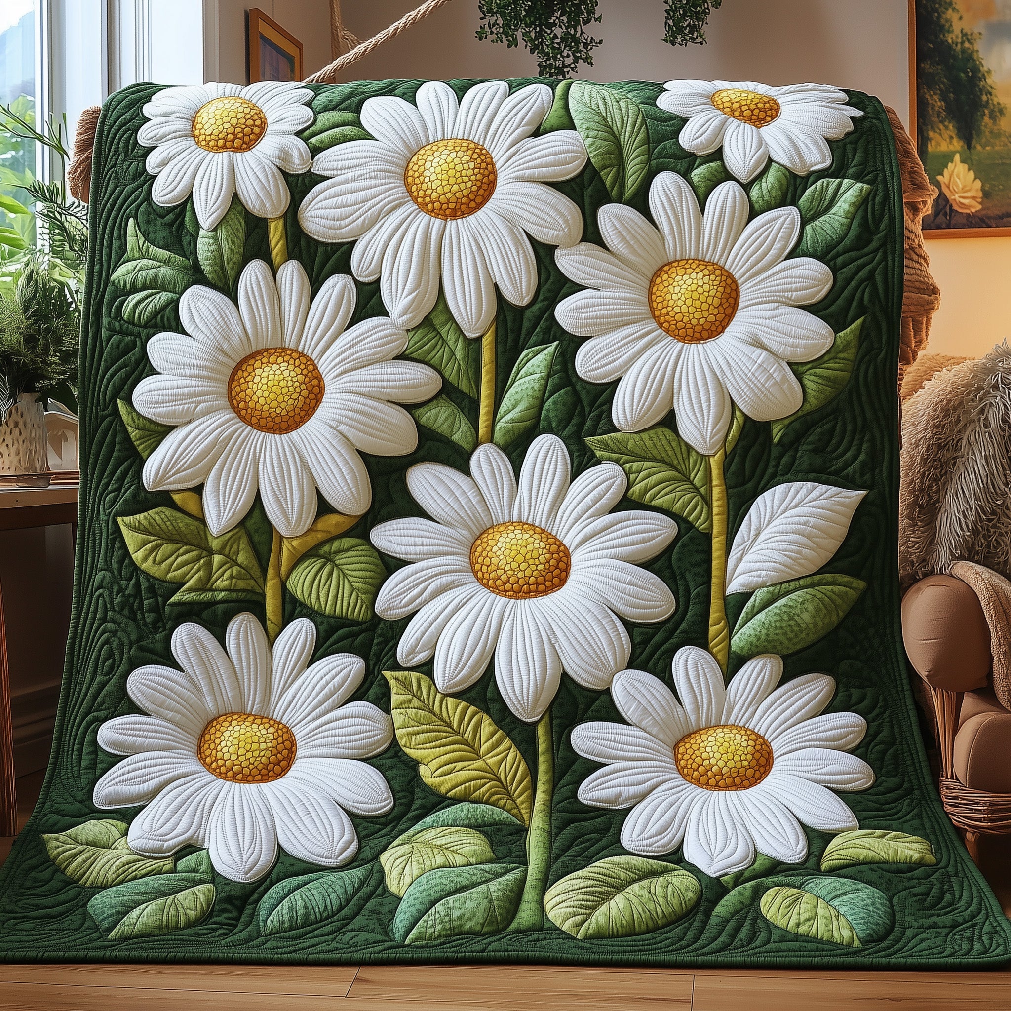 Field of Innocence Quilted Blanket Couch Throw BlanketCool Family Gifts For Christmas