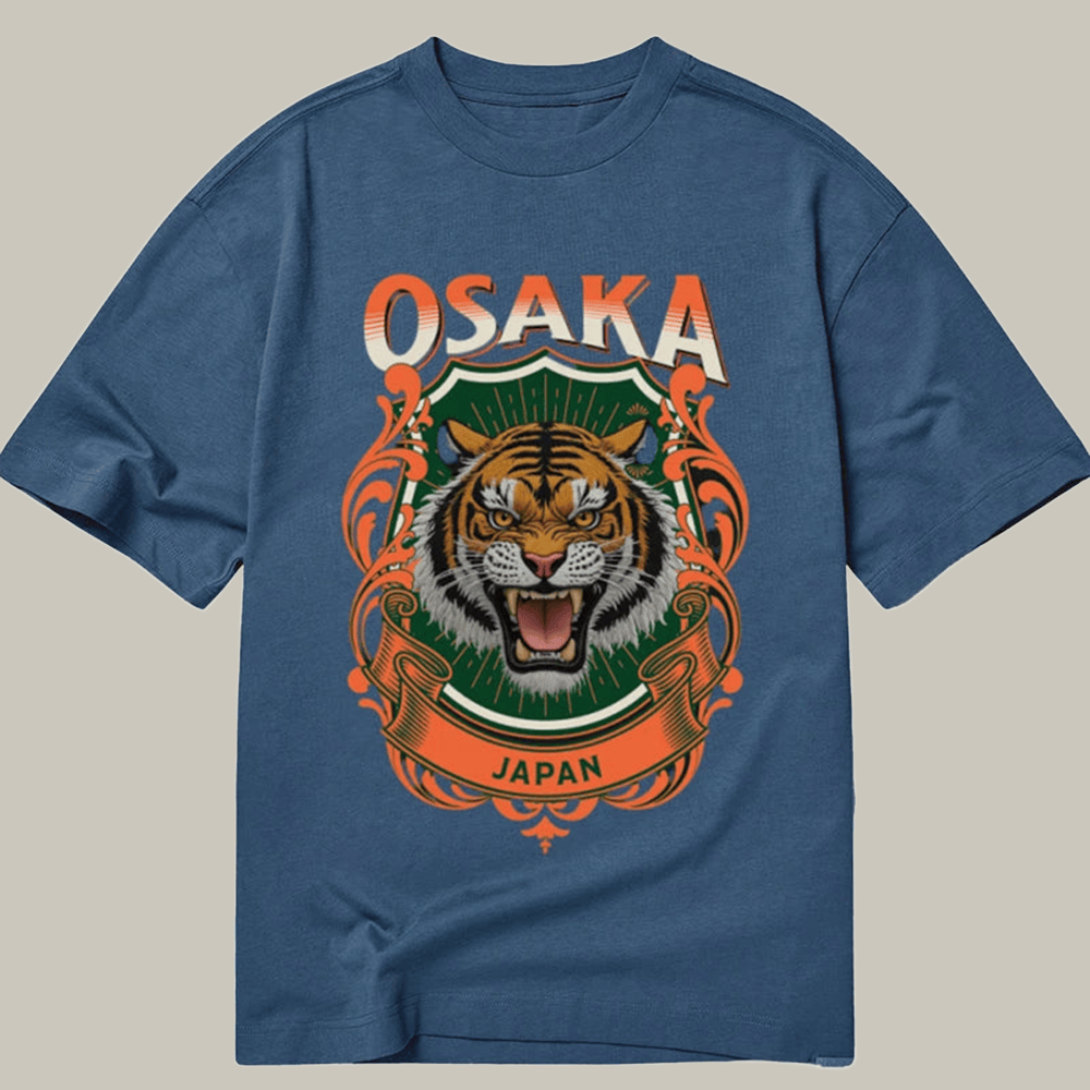 Fierce Osaka Tiger Classic T-Shirt Osaka Shirt Animal Themed Gifts For Tiger Lovers