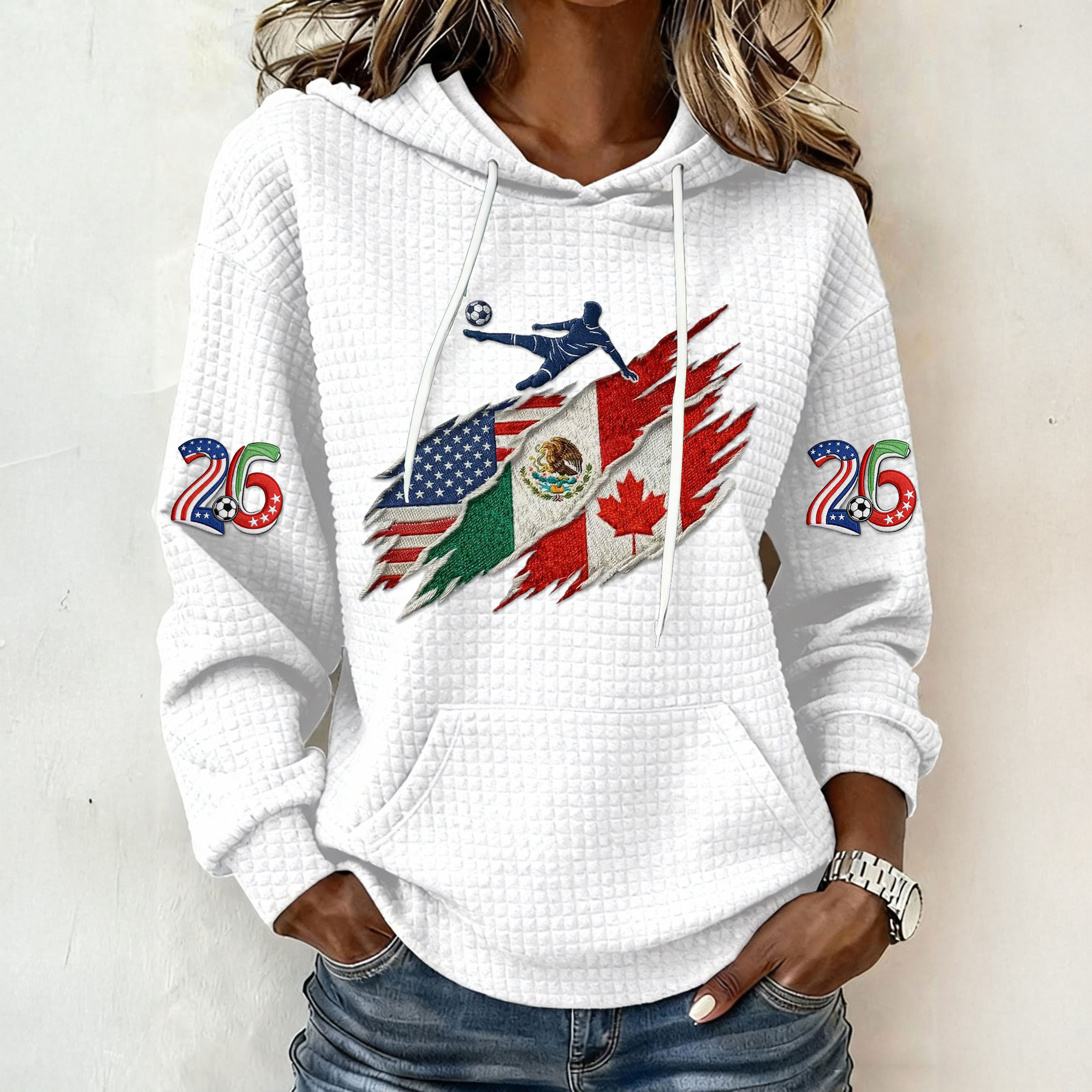 FIFA Club World Cup Bracket Hoodie World Cup 2026 Host Cities Apparel Game Day Gift For Mom