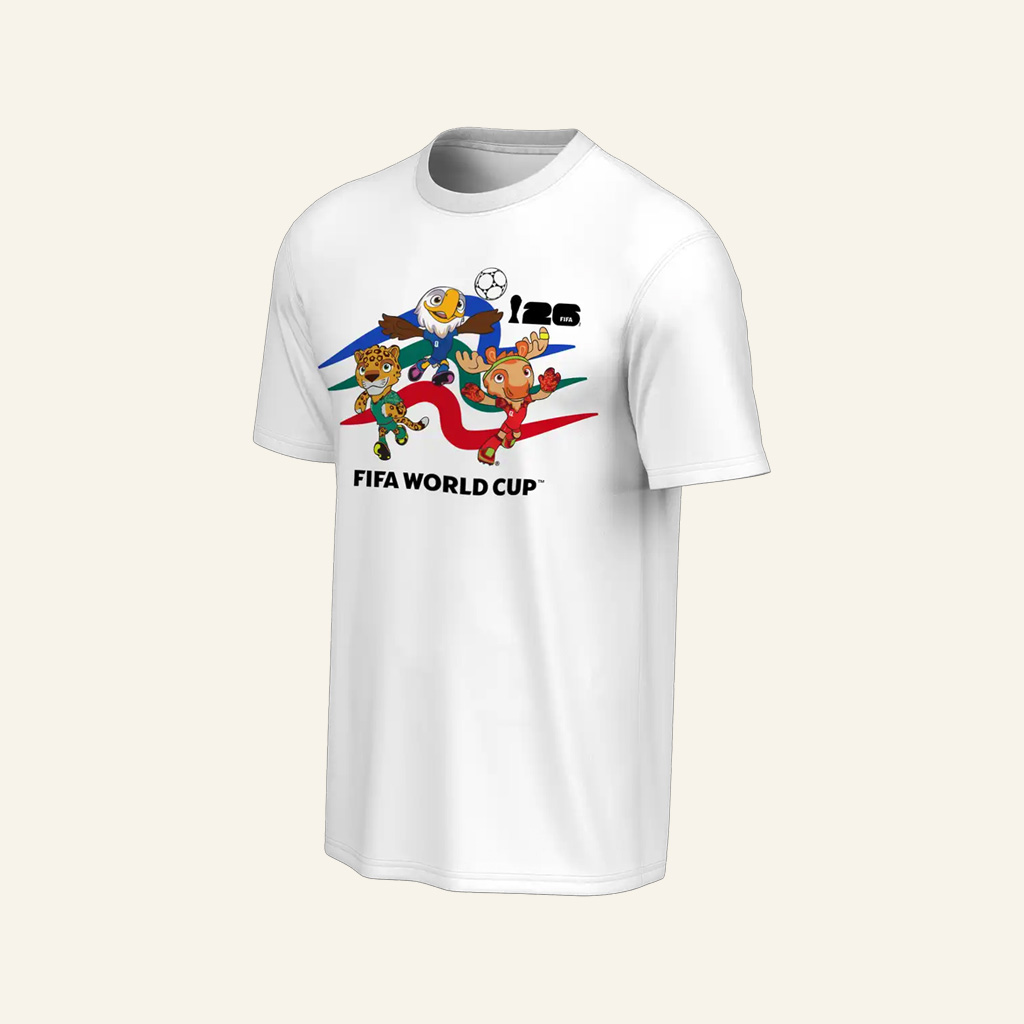 Fifa Merch 2026 Fifa World Cup Mascot Crew White Shirt Best Gift For A Soccer Fan Fifa Merch 2026 Fifa World Cup Mascot Crew White Shirt Best Gift For A Soccer Fan