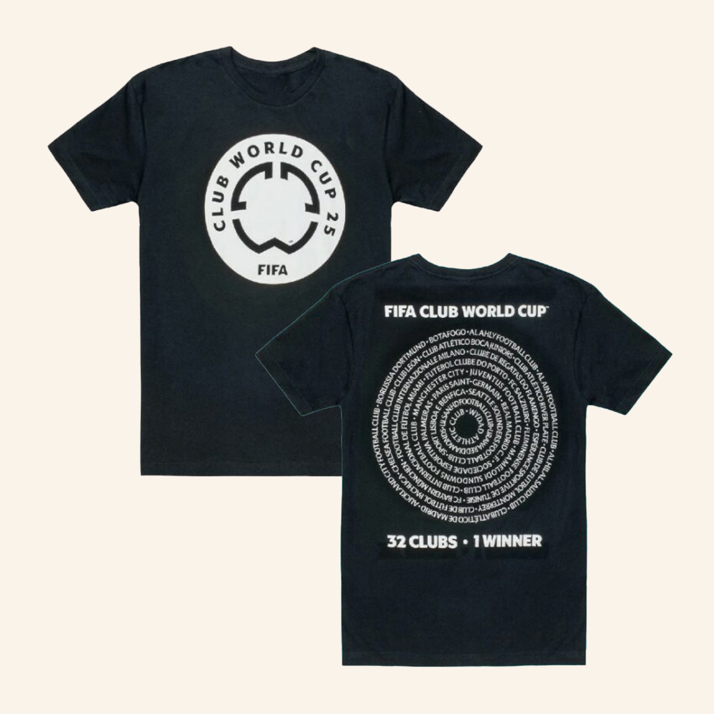 FIFA Merch FIFA Club World Cup 2025 Black T-Shirt Gift Ideas For Fans FIFA Merch FIFA Club World Cup 2025 Black T-Shirt Gift Ideas For Fans