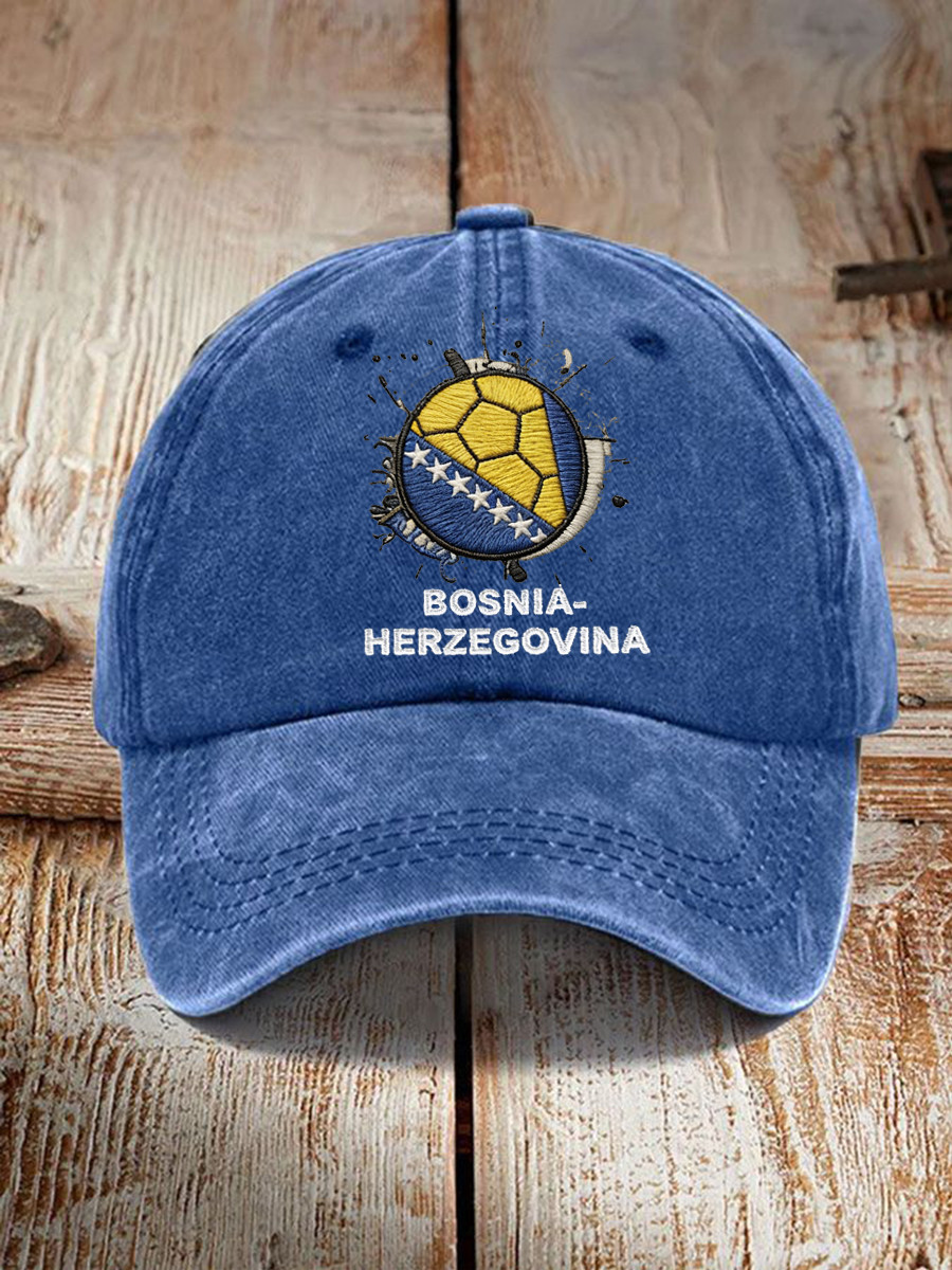 FIFA World Cup 2026 Baseball Cap Bosnia Herzegovina Hat Fans Gift Ideas