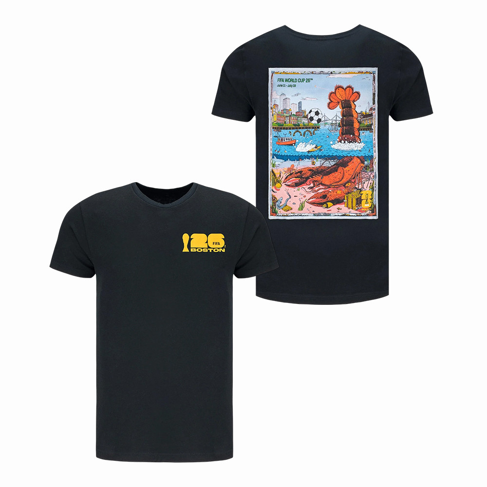 FIFA World Cup 2026 Boston Soccer T-Shirt Game Day Clothing Soccer Lover Prenset