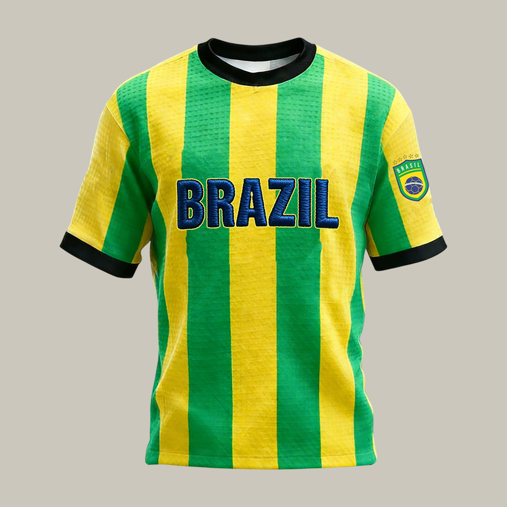 FIFA World Cup 2026 Brazil T-Shirt Game Day Shirt Soccer Lover Gift For Father's Day
