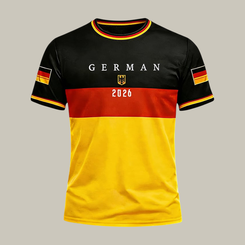 FIFA World Cup 2026 Germany T-Shirt Soccer Shirt Game Day Gift For World Cup Fans