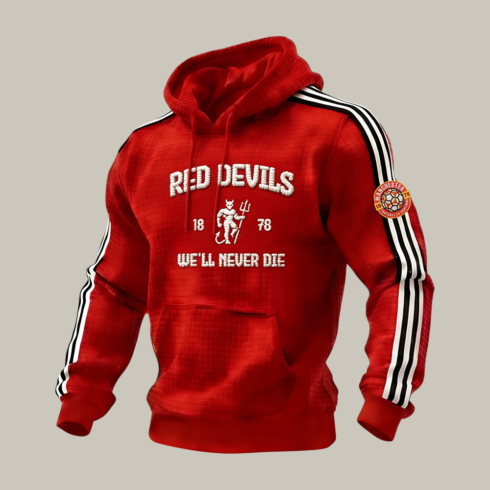 FIFA World Cup 2026 Hoodie Manchester Never Die Classic Soccer Apparel Best Fan Gear