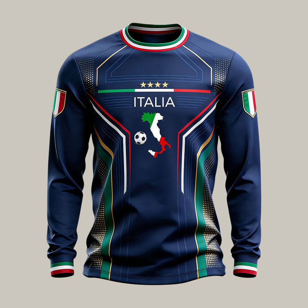FIFA World Cup 2026 Italia Long Sleeve Shirt FIFA World Cup 2026 Games Clothing Gift Idea