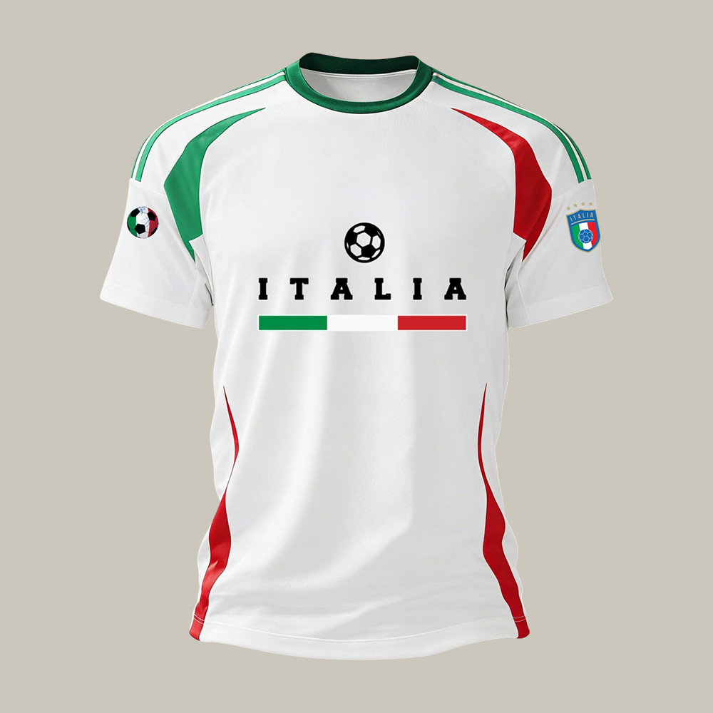 FIFA World Cup 2026 Italia T-Shirt Soccer Clothes Present For Soccer Lovers