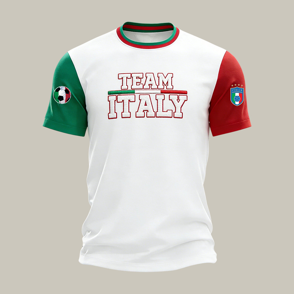 FIFA World Cup 2026 Italy T-Shirt Italy National Soccer Team Shirt World Cup 2026 Gear