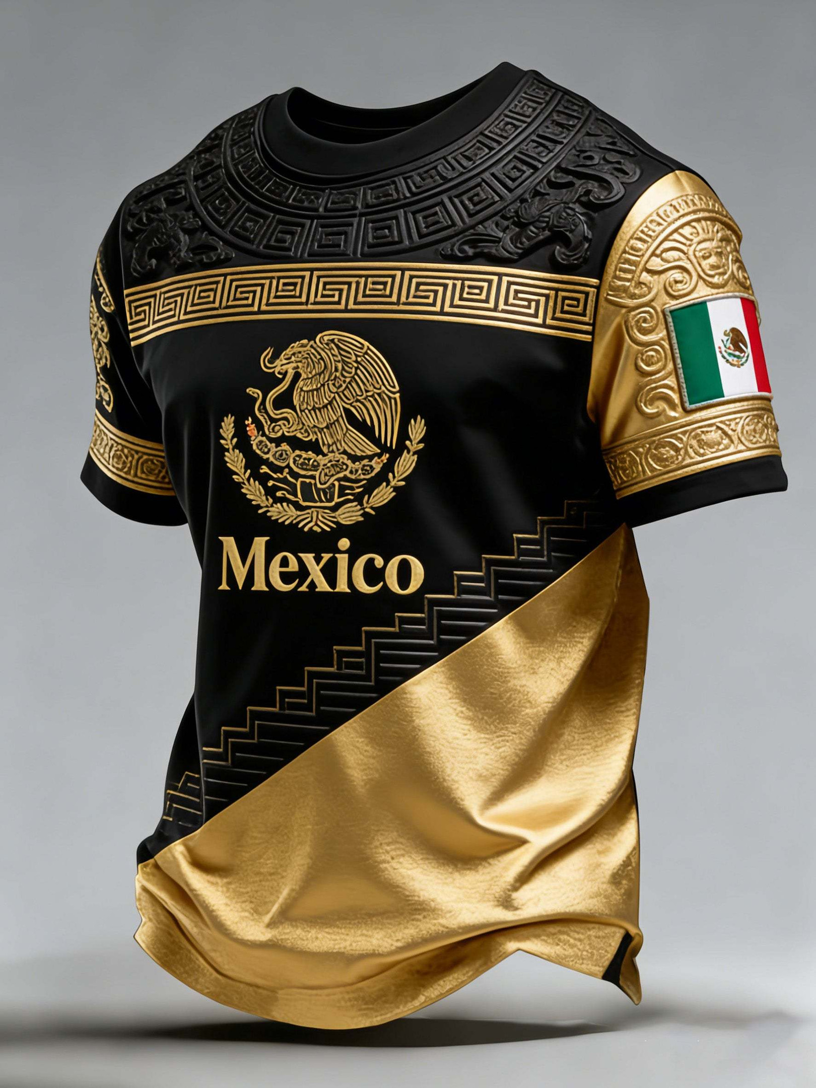 FIFA World Cup 2026 Mexico Flag T-Shirt Mexico National Soccer Team Shirt Gift For Fans