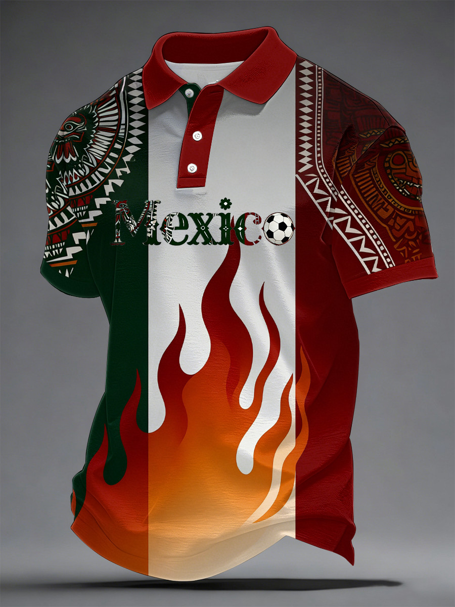 FIFA World Cup 2026 Mexico National Team Polo Shirt Game Day Shirt Good Gift For Fans