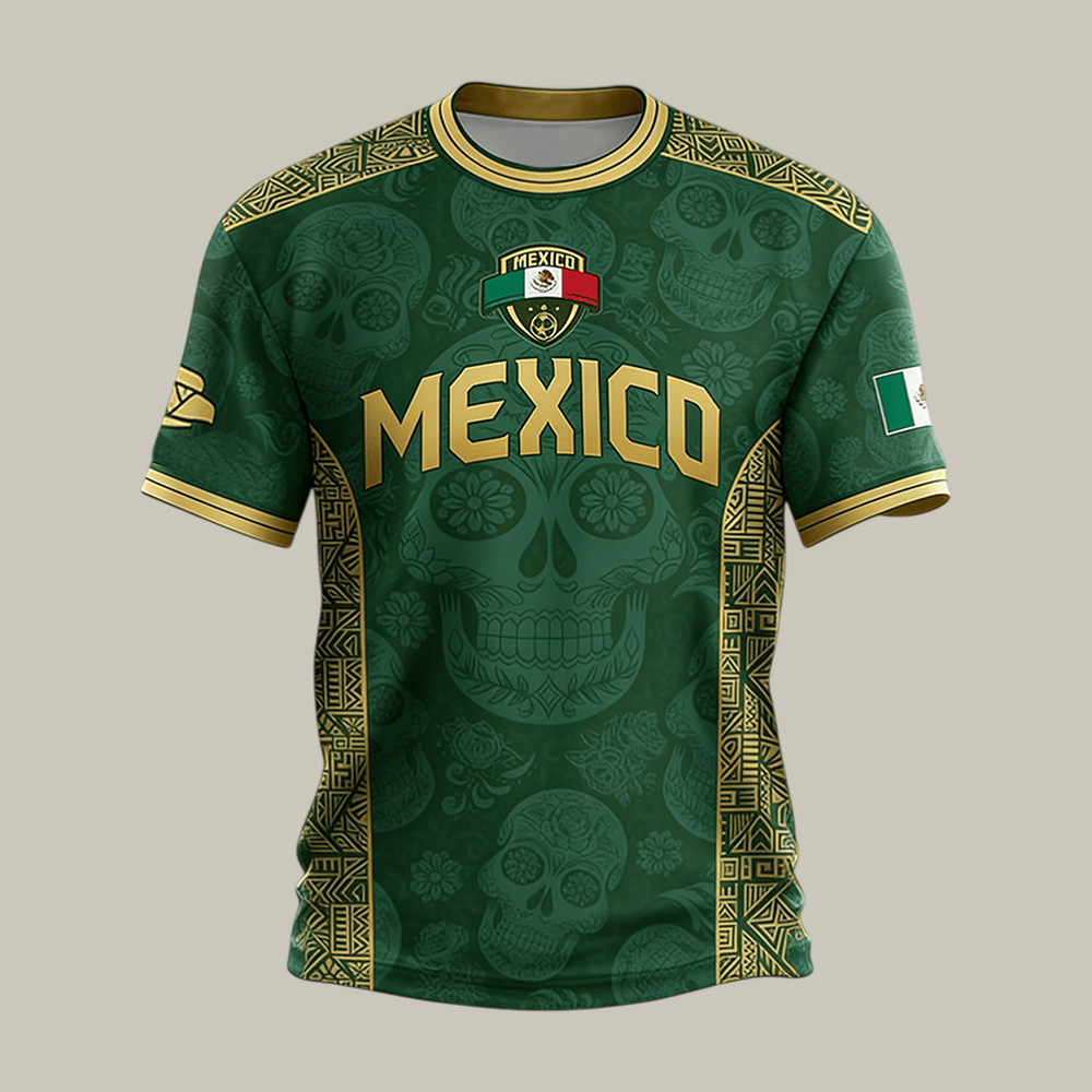 FIFA World Cup 2026 Mexico T-Shirt Soccer Shirt Father's Day Gift For Huge Fans