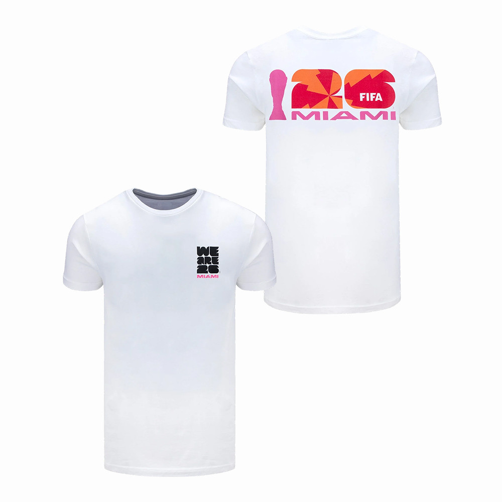 FIFA World Cup 2026 Miami Host City T-Shirt Game DYA Clothing Soccer Lover Present Ideas